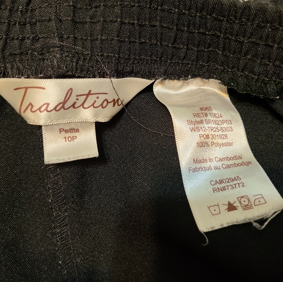 🌟Vintage Charcoal Grey Trousers Size 10 Petite - Picture 3 of 3